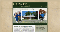 Desktop Screenshot of calvarywinona.org